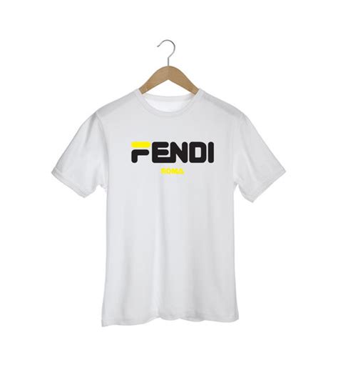 camiseta fendi roma